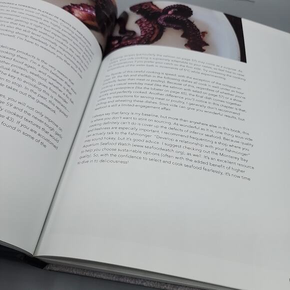 Sous Vide at Home by Lisa Q. Fetterman 2016, HC 1st Edition - Picture 8 of 15